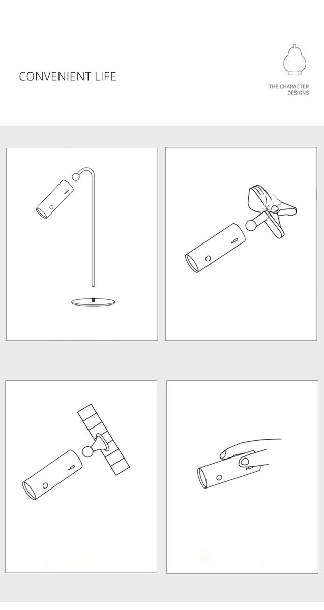 Minimalist LED Desk Lamp - Wozijoy™